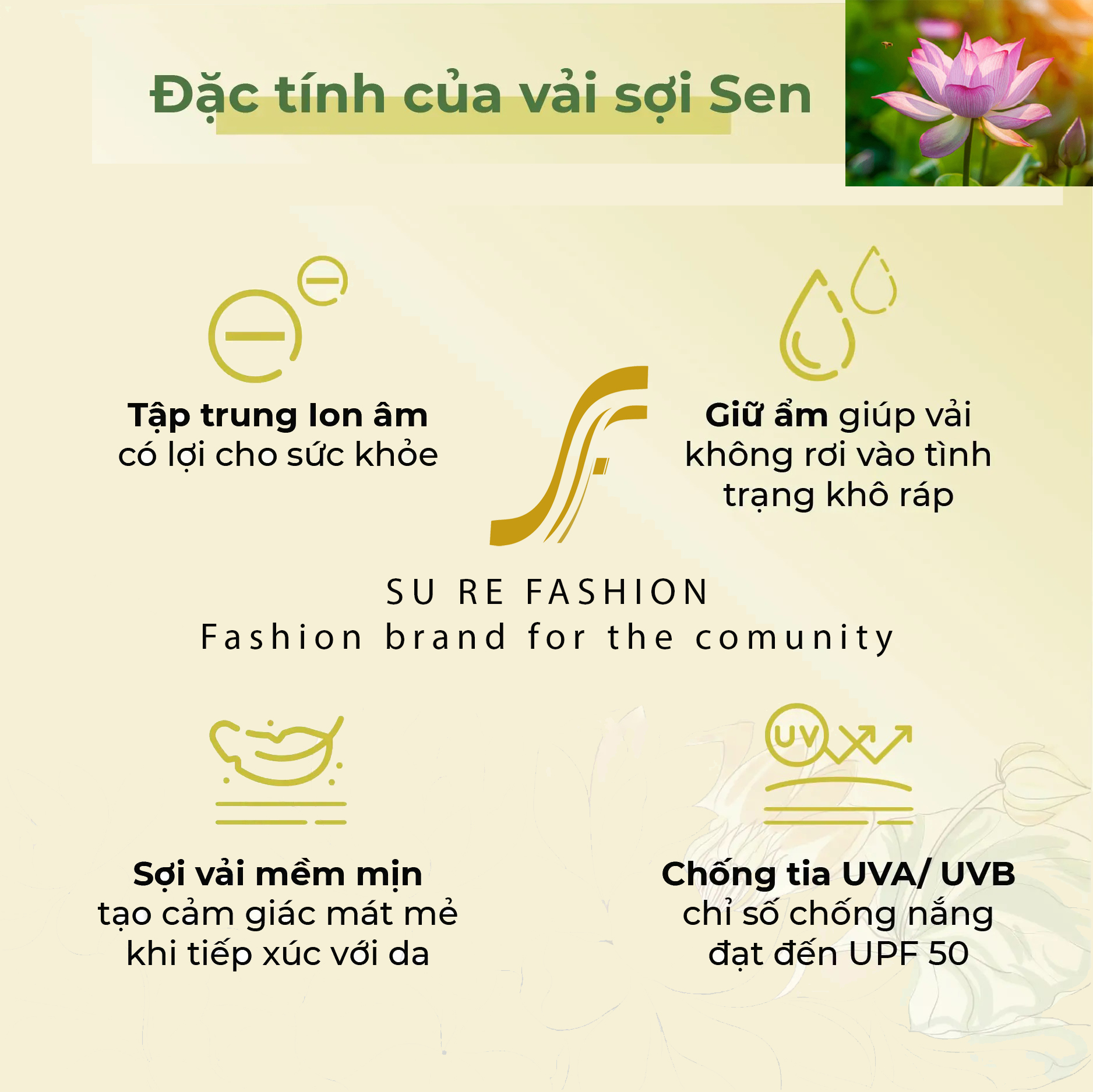 Áo thun organic cotton hữu cơ từ cây Sen